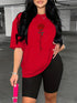 Women's two pieces Short Sleeve T-Shirt Summer.